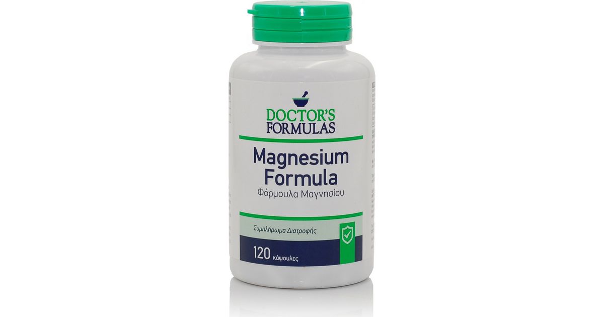 Doctor's Formulas Magmesium 120cap / Φόρμουλα Μαγνησίου 120κάψουλες 