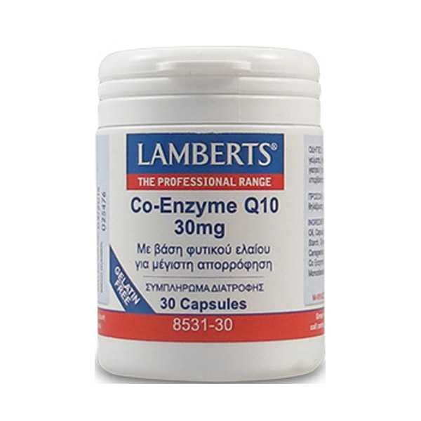 Lamberts Co-Enzyme Q10 30mg 30cap