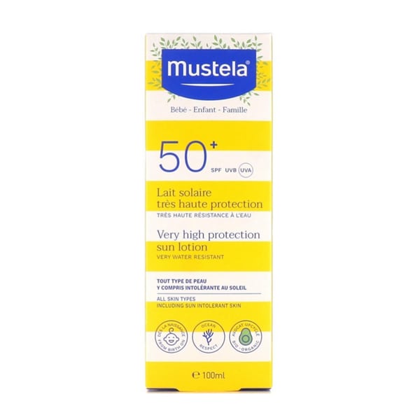Mustela Very High Protection Sun Lotion SPF50+, 100ml