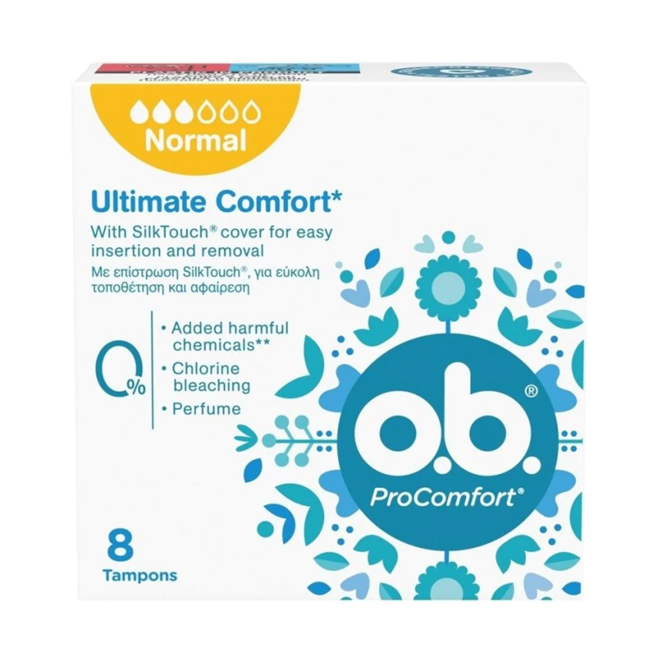 O.B. ProComfort Normal 8τμχ