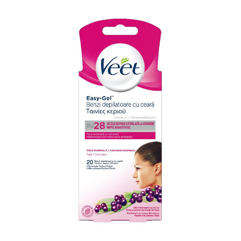 Veet Ταινίες Κρύο Κερί για το Πρόσωπο 20 Τεμάχια