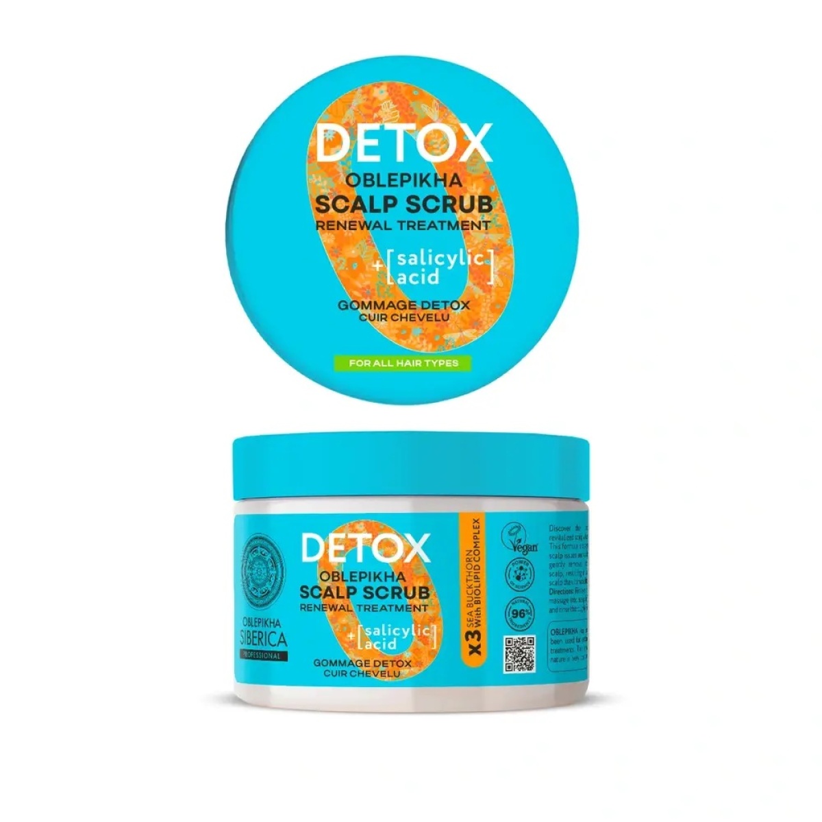 Natura Siberica Oblepikha Detox Scalp Scrub 300ml