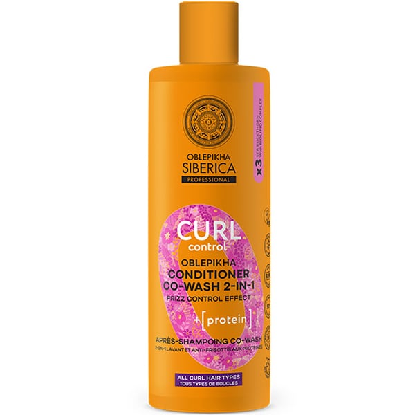 Natura Siberica Oblepikha Curl Conditioner Co-Wash 2 σε 1 για Μπούκλες 400ml