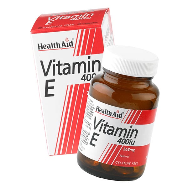 Health Aid Vitamin E 400IU 30 φυτικές κάψουλες