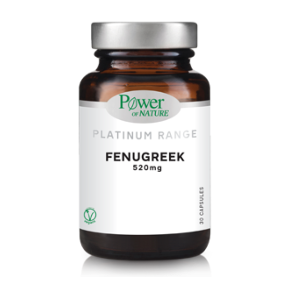Power Health Platinum Range Fenugreek 520mg, 30 Caps