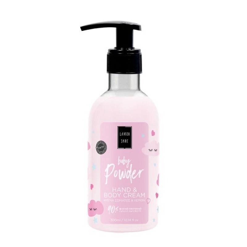 Lavish Care British Rose Hand & Body Cream Ενυδατική Κρέμα Χεριών & Σώματος με Άρωμα British Rose 300ml