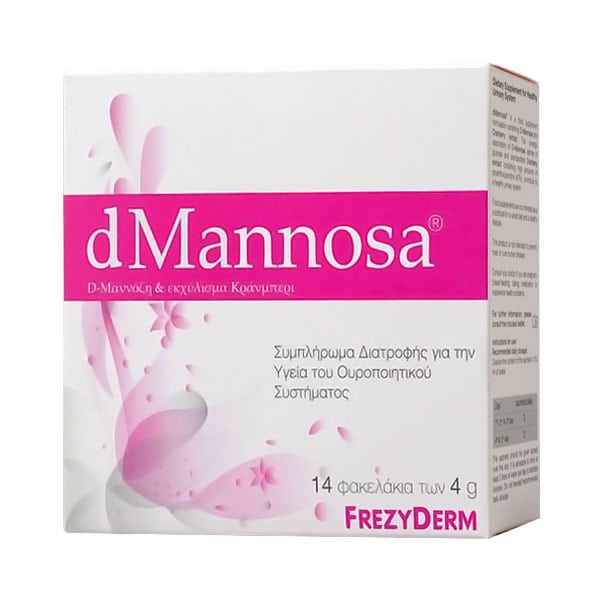 Frezyderm dMannosa 14 φακελάκια των 4g