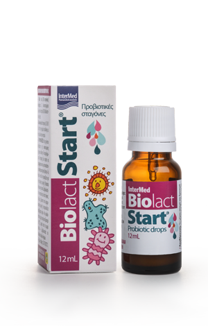 Intermed Biolact Start Προβιοτικές Σταγόνες για παιδιά, 12 ml