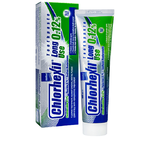 Intermed Chlorhexil 0.12% Toothpaste Long Use Κατά της Ουλοοδοντικής Πλάκας 100ml
