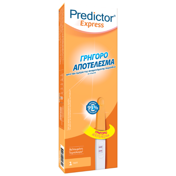 Predictor Express Τεστ Εγκυμοσύνης 1Τμχ