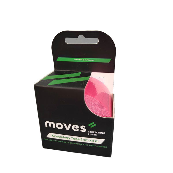 MoVeS – Tape Κινησιοθεραπείας Ροζ