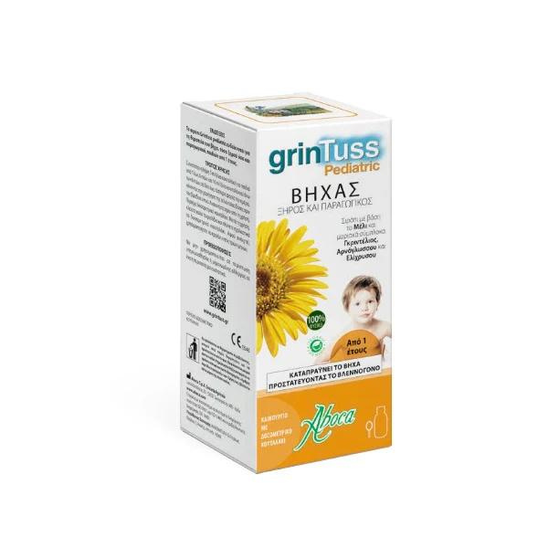 Aboca Grintuss Pediatric Σιρόπι για Παιδιά για Ξηρό και Παραγωγικό Βήχα 180ml