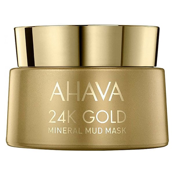 Ahava Mineral Mud Mask 24K Gold, Μάσκα Προσώπου Με Καθαρό Χρυσό Για Σύσφιξη, 50ml