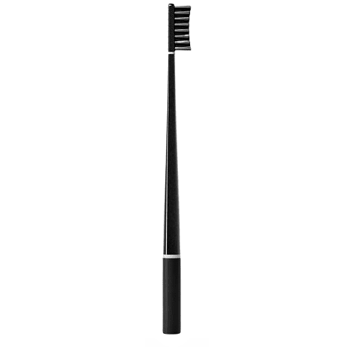 Piuma Antibacterial Brush Medium οδοντόβουρτσα (Perfect Black) 1 τεμάχιο
