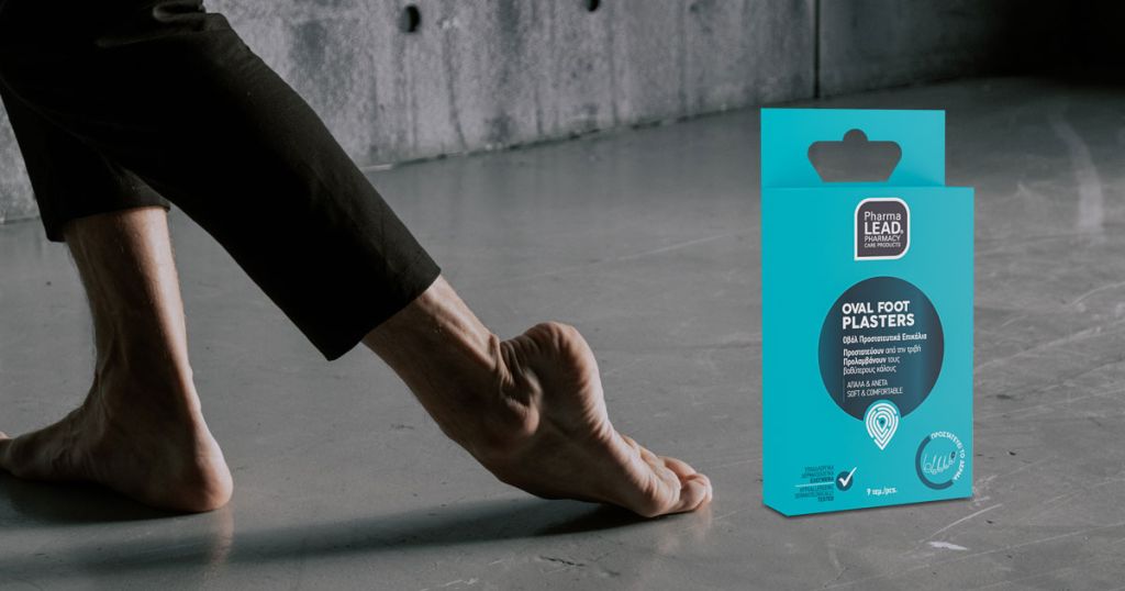 Pharmalead Oval Foot Plasters Οβάλ Προστατευτικά Επικάλια 9 τεμ.