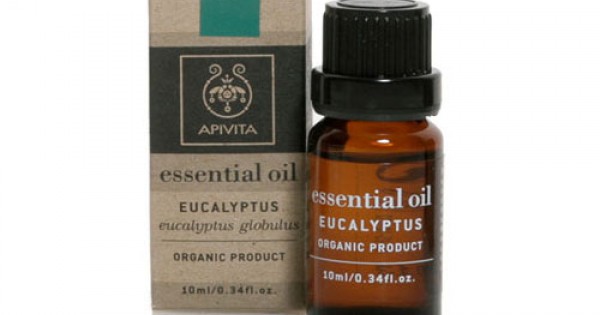 Apivita Essential Oil Eukalyptus 100% Βιολογικό Αιθέριο 'Ελαιο Ευκάλυπτος, 10ml