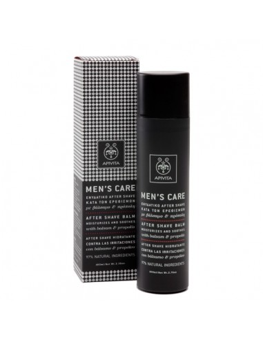 Apivita Men's Care Ενυδατικό After Shave κατα των Ερεθισμών με Βάλσαμο και Προπόλη 100ml