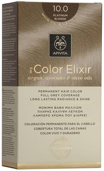 Apivita My Color Elixir Μόνιμη Βαφή Μαλλιών No 10.0 Κατάξανθό