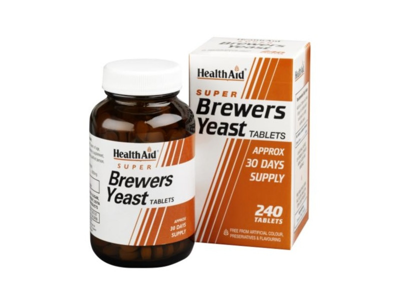 Health Aid Brewers Yeast, Μαγιά Μπύρας 500Tabs