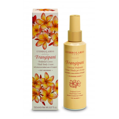 L'Erbolario Frangipani Fluid Body Cream 150ml