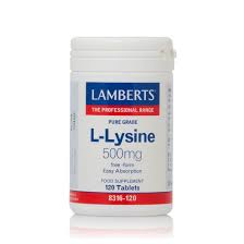 Lamberts L-Lysine 500mg 120tab