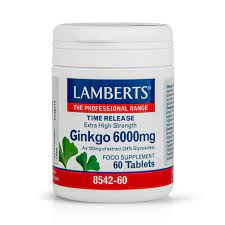 Lamberts Gingko 6000mg 60tab