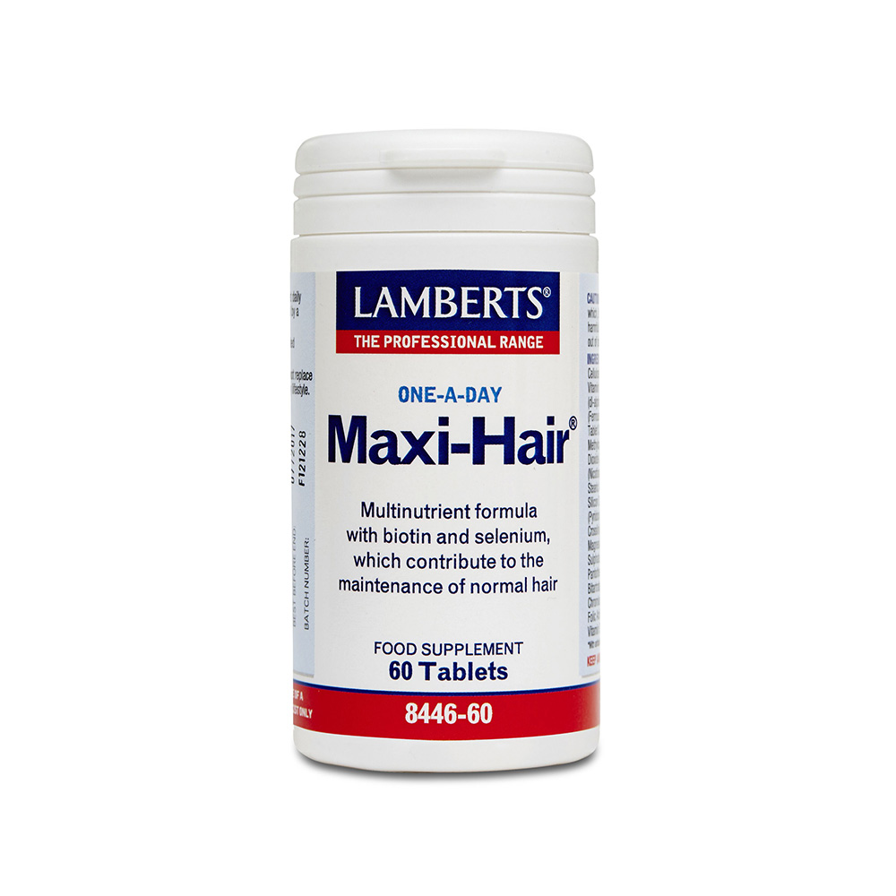 Lamberts Maxi-Hair Φόρμουλα κατά της Τριχόπτωσης & Ενδυνάμωσης των Μαλλιών 60tab