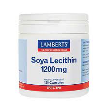 Lamberts Soya Lecithin 1200mg Λεκιθίνη Σόγιας 120cap
