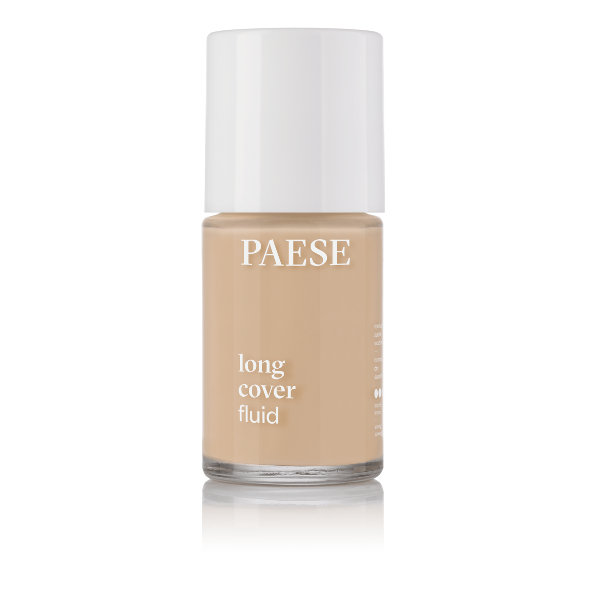 PAESE Long Cover Fluid Foundation 1,75 Sand 30ml
