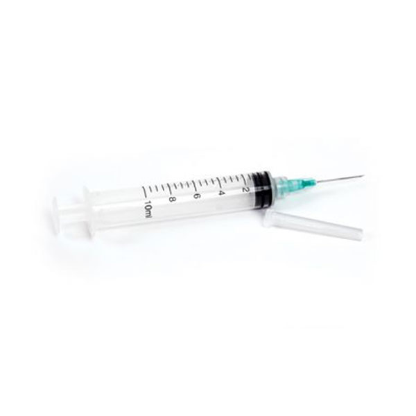 Safety Σύριγγα μιας Χρήσης με Βελόνα ΑΤ/G 10cc 10g (1τεμ)