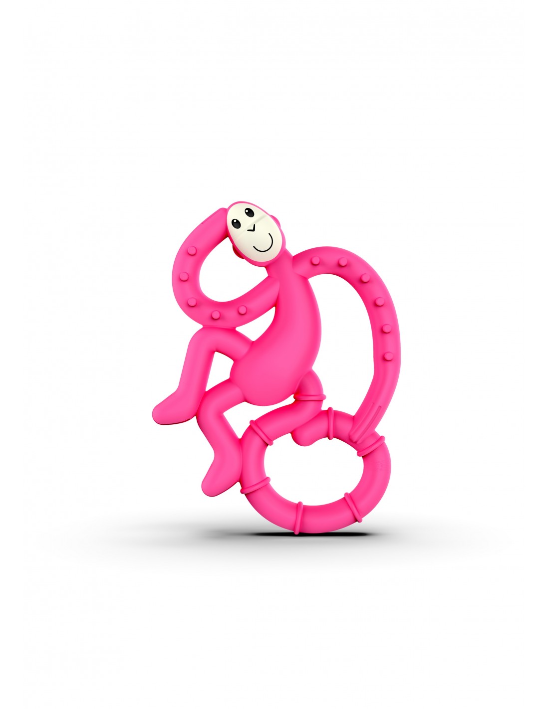 Matchstick Monkey Mini Monkey Teether - Pink