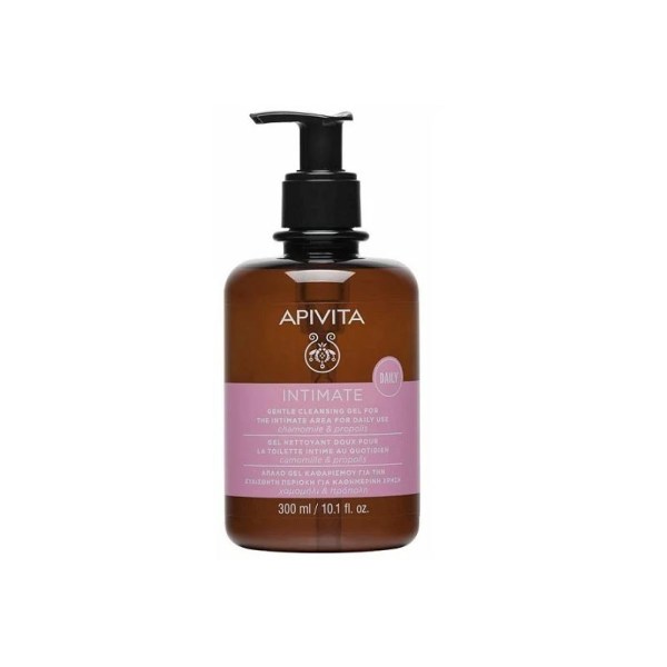 Apivita Intimate Care Daily, Gel για την Ευαίσθητη Περιοχή με Χαμομήλι & Πρόπολη - Smart Pack 300ml