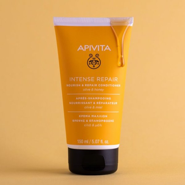 Apivita Nouristh & Repair Κρέμα Μαλλιών Θρέψης και Επανόρθωσης με Ελιά & Μέλι, 150ml
