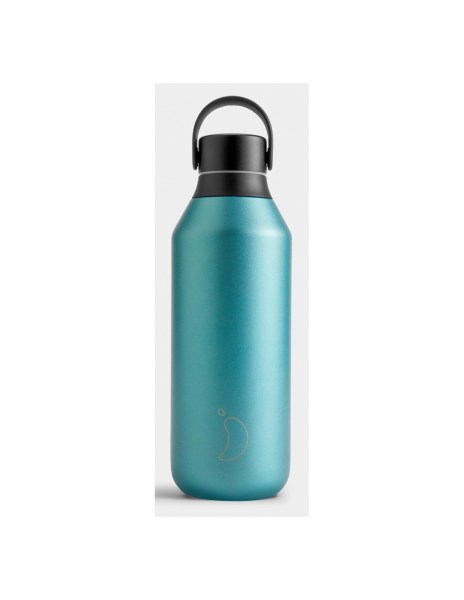 Chilly's Series 2 Reusable Bottle 500ml | Metallic Atlantis
