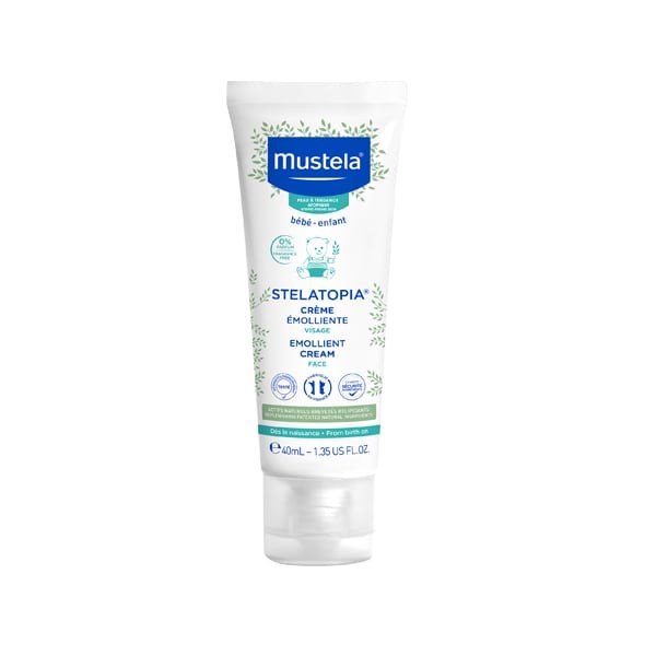 Mustela At Emollient Face Cream 40 ml