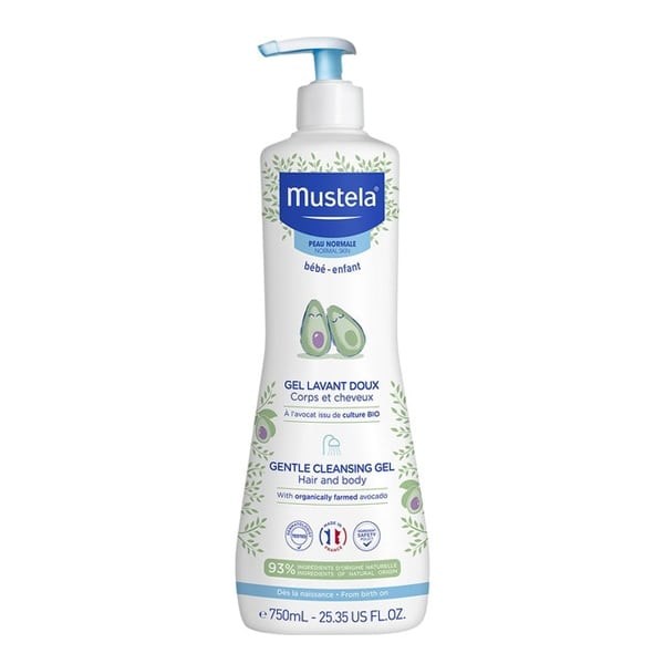 Mustela Gel Lavant Doux Απαλό Τζελ Καθαρισμού για Μαλλιά & Σώμα 7500ml