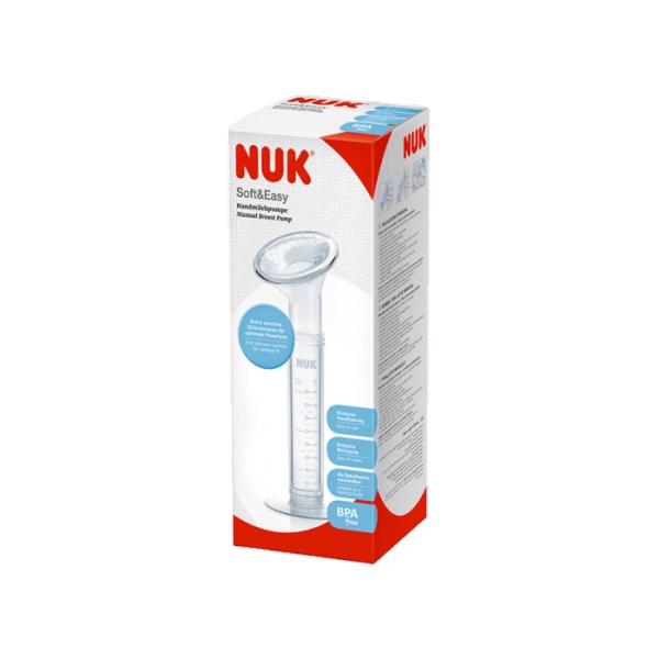 Nuk Soft & Easy Handmilchpumpe Χειροκίνητο Θήλαστρο, 1 τμχ