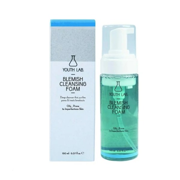 Youth Lab Blemish Cleansing Foam Αφρός Καθαρισμού Προσώπου Για Λιπαρή Επιδερμίδα 150ml