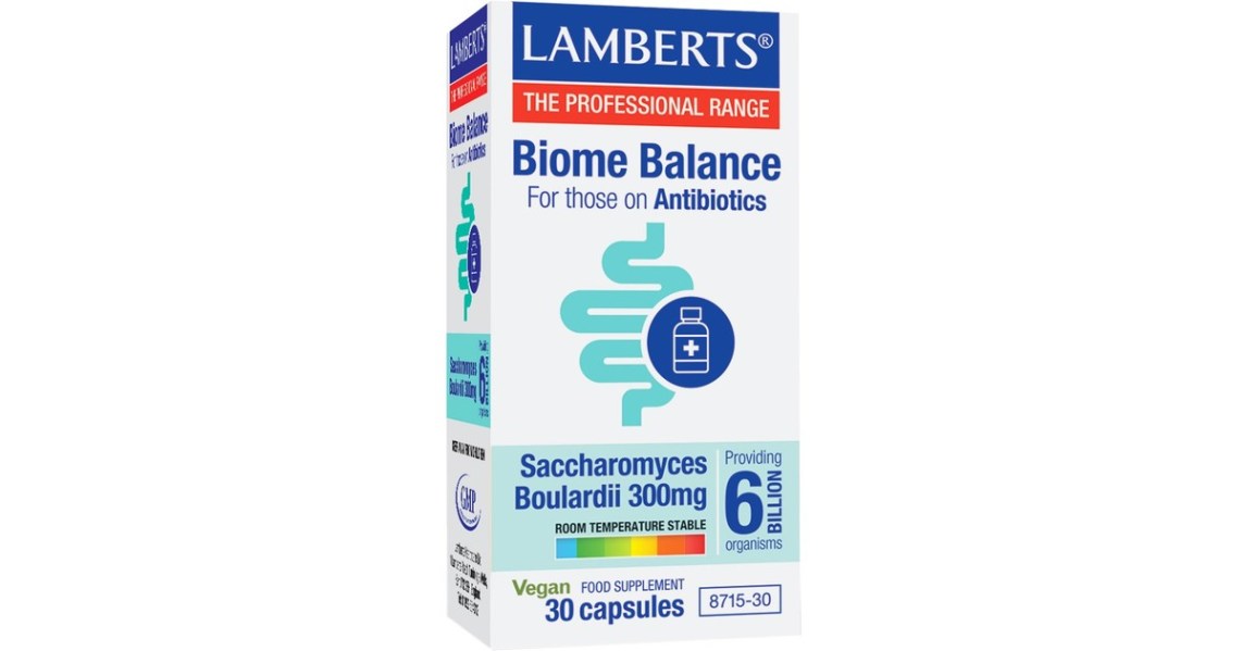 Lamberts Biome Balance For those on Antibiotics Vegan 30caps