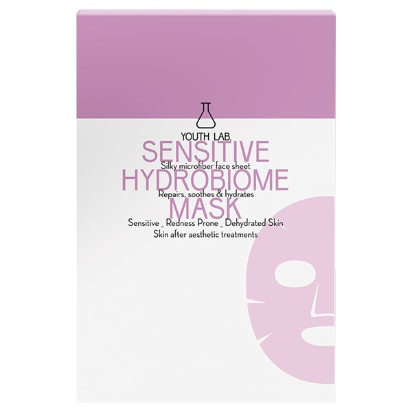 Youth Lab. Sensitive Hydrobiome Υφασμάτινη Μάσκα Προσώπου μιας Χρήσης, 1τεμ