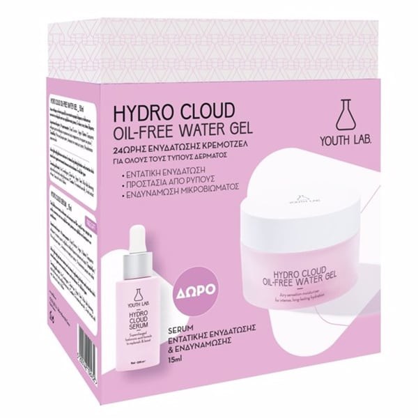 Youth Lab. Promo Hydro Cloud Oil-Free Water Gel, 50ml & Serum, 15ml
