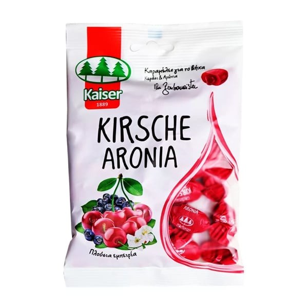 Kaiser Καραμέλες για τον Βήχα με Κεράσι & Αρώνια 90 gr