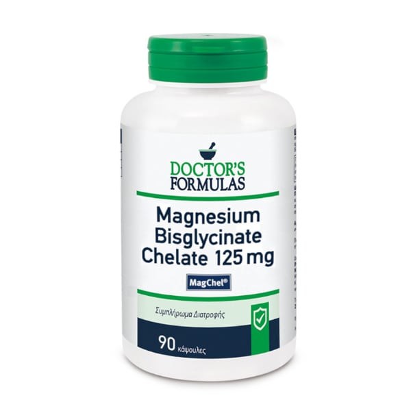 Doctor’s Formulas Magnesium Bisglycinate Chelate 125mg 90caps