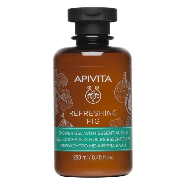 Apivita Refreshing Fig Shower Gel  Αφρόλουτρο με Αιθέρια Έλαια, 250ml