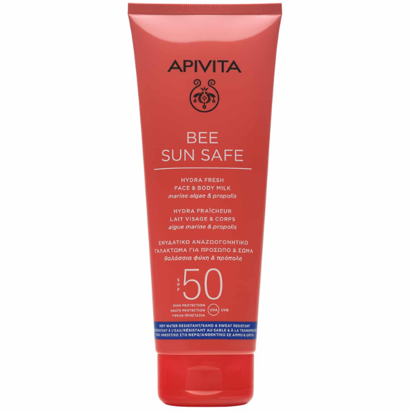 Apivita Bee Sun Safe Hydra Fresh Face & Body Milk SPF50 200ml