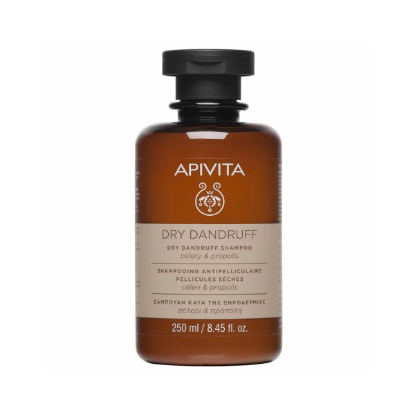 Apivita Dry Dandruff Σαμπουάν Κατά της Ξηροδερμίας, 250ml