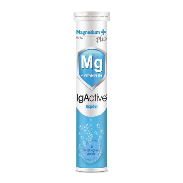 IgActive Multi Plus Πολυβιταμίνη για Ενέργεια, Ενίσχυση του Ανοσοποιητικού & το Νευρικό Σύστημα Πορτοκάλι 20 αναβράζοντα δισκία