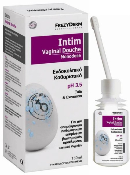Frezyderm Intim Vaginal Douche - Ενδοκολπικό Καθαριστικό με Ξύδι & Εχινάκεια  pH 3.5, 150ml