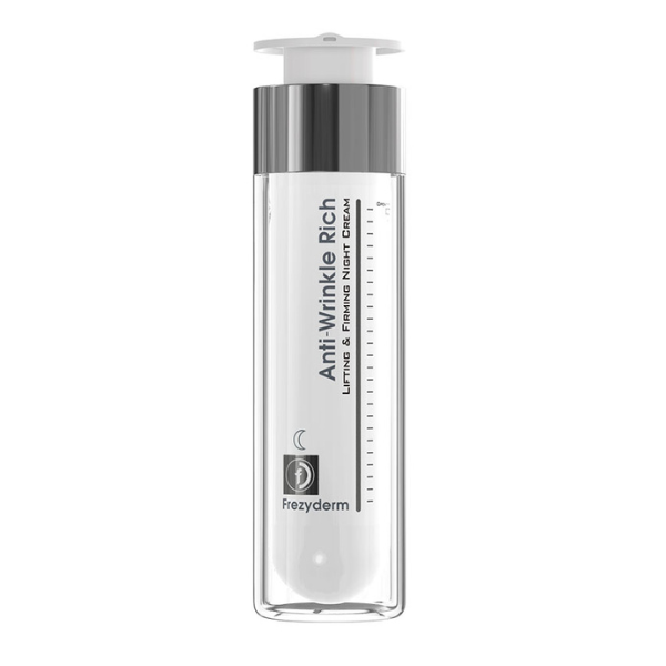 Frezyderm Anti-Wrinkle Rich Night Cream (45+) - Αντιρυτιδική Κρέμα Νύχτας Με Συσφικτική Ανορθωτική Δράση 50ml