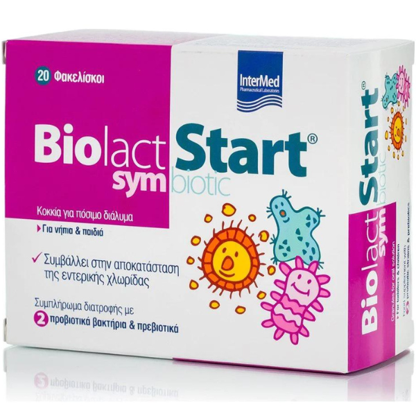 Intermed Biolact Start Symbiotic 20 Φακελίσκοι